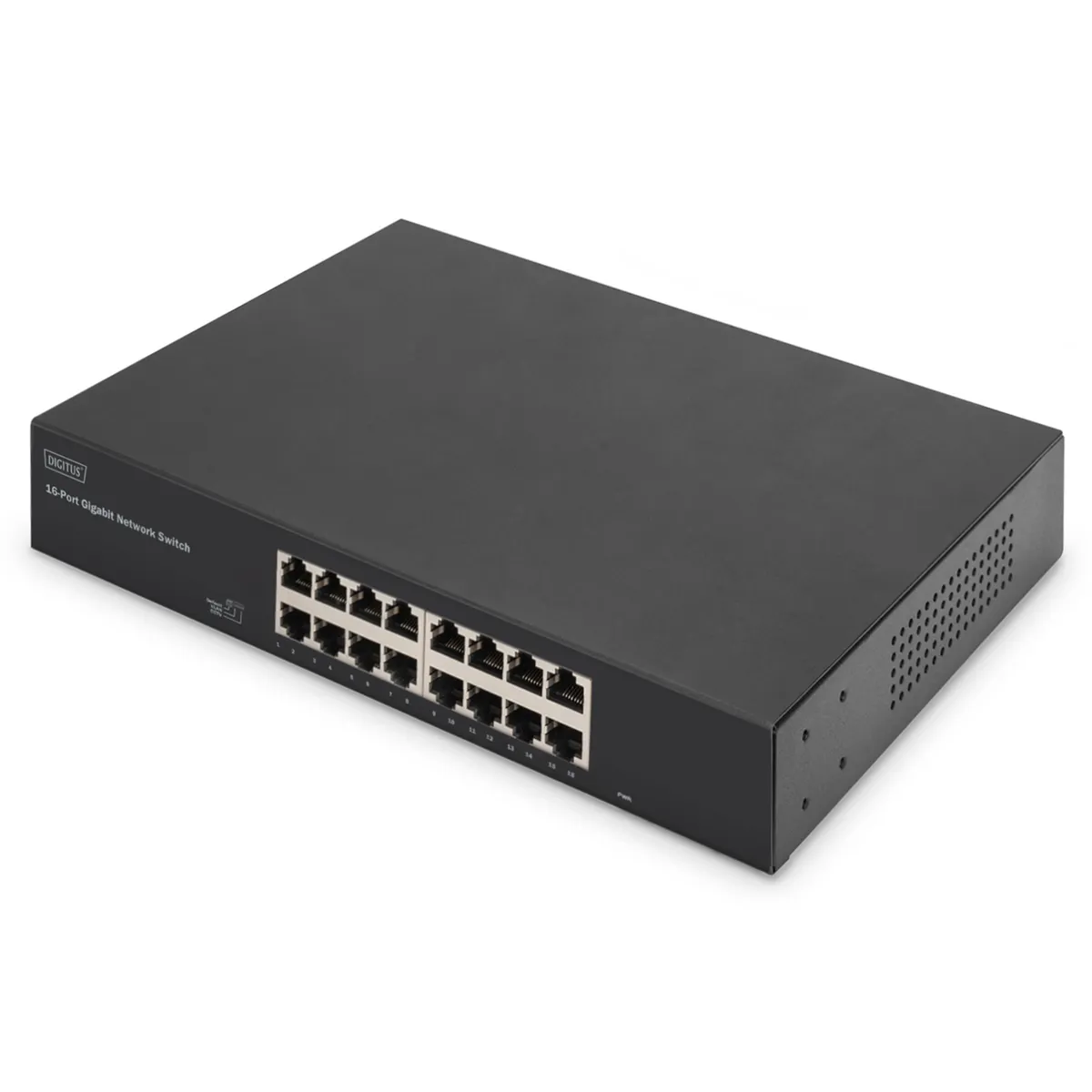 Assmann DN-80112-2 16-port gigabit switch 19" rackmount unmanaged 10-100-1000BASE-T #1