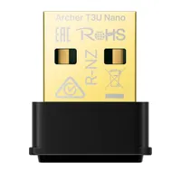 TP-Link ARCHER T3U NANO Archer T3U Nano AC1300 duál-sávos MU-MIMO USB 2.0 adapter