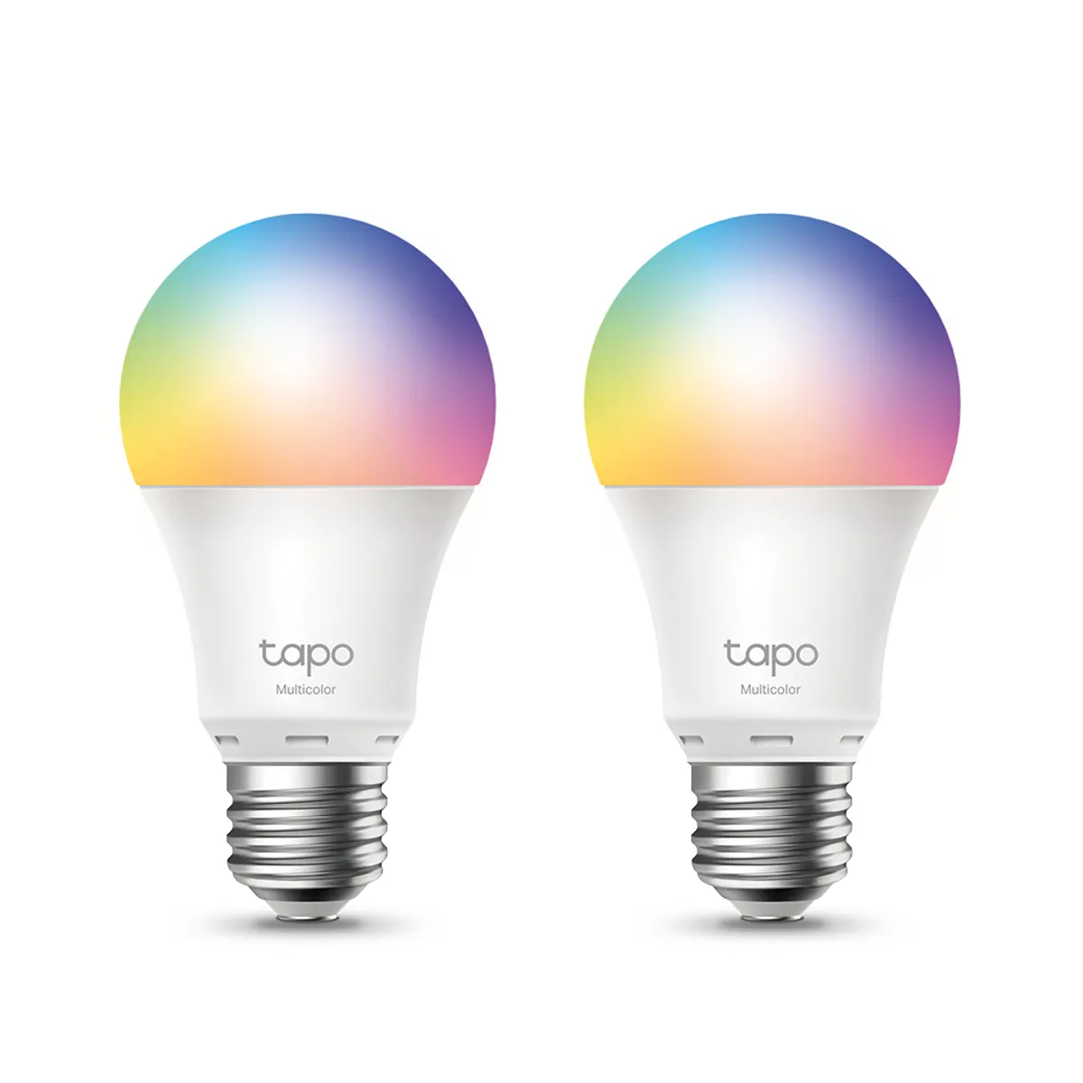 TP-Link TAPO L530E(2-PACK) L530E intelligens Wi-Fi LED izzó, E27, 806 lm, 8.7 W, 2500-6500 K, multicolor, 2-pack #1