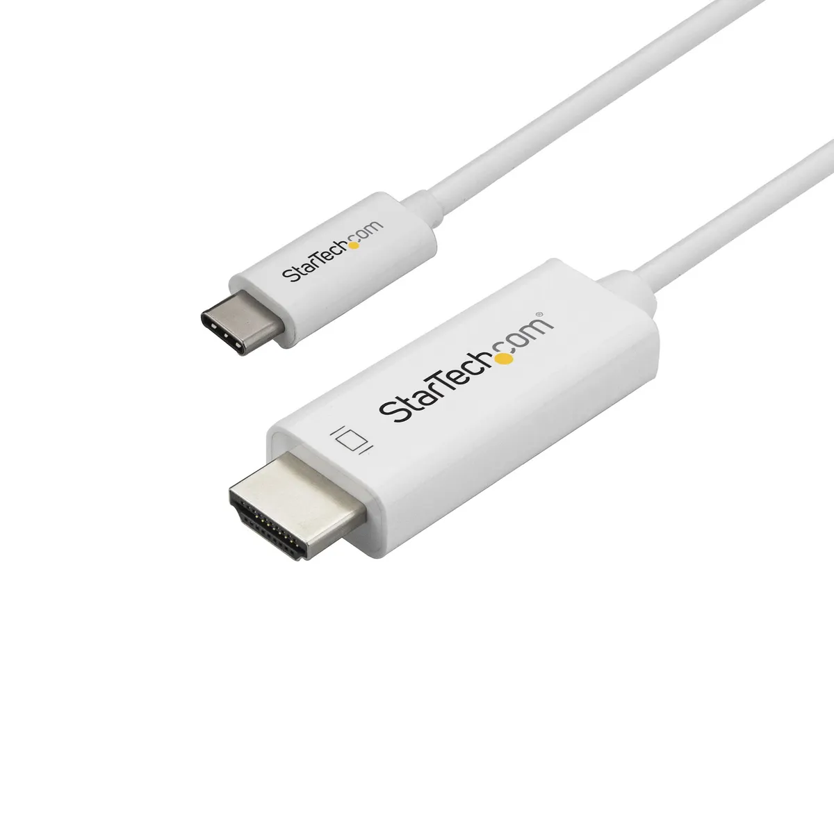 Startech.com CDP2HD1MWNL USB-C to HDMI A kábel 1 m fehér #1