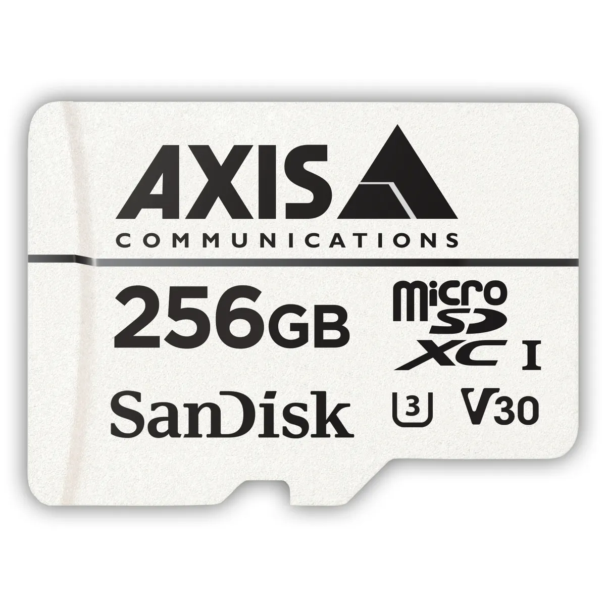 Axis 02021-001 surveillance microSDXC 256 GB UHS-I U3 V30 100 MBps, 50 MBps fehér #1