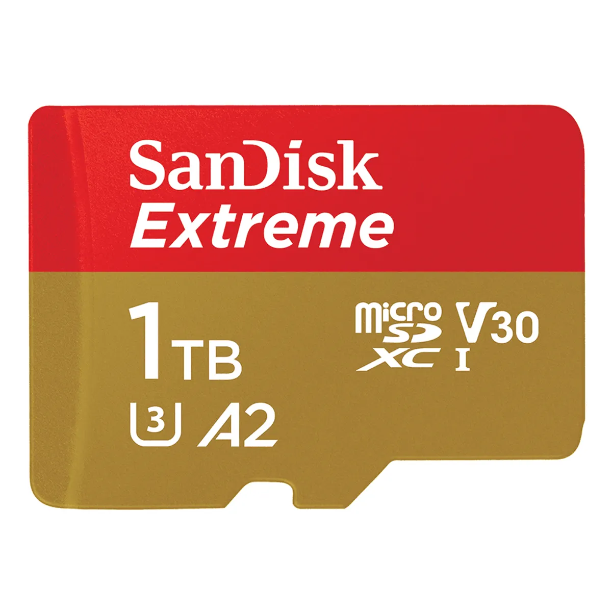 Sandisk SDSQXAV-1T00-GN6MA Extreme microSDXC 1TB A2 U3 V30 190 MBps 130 MBps adapterrel #1
