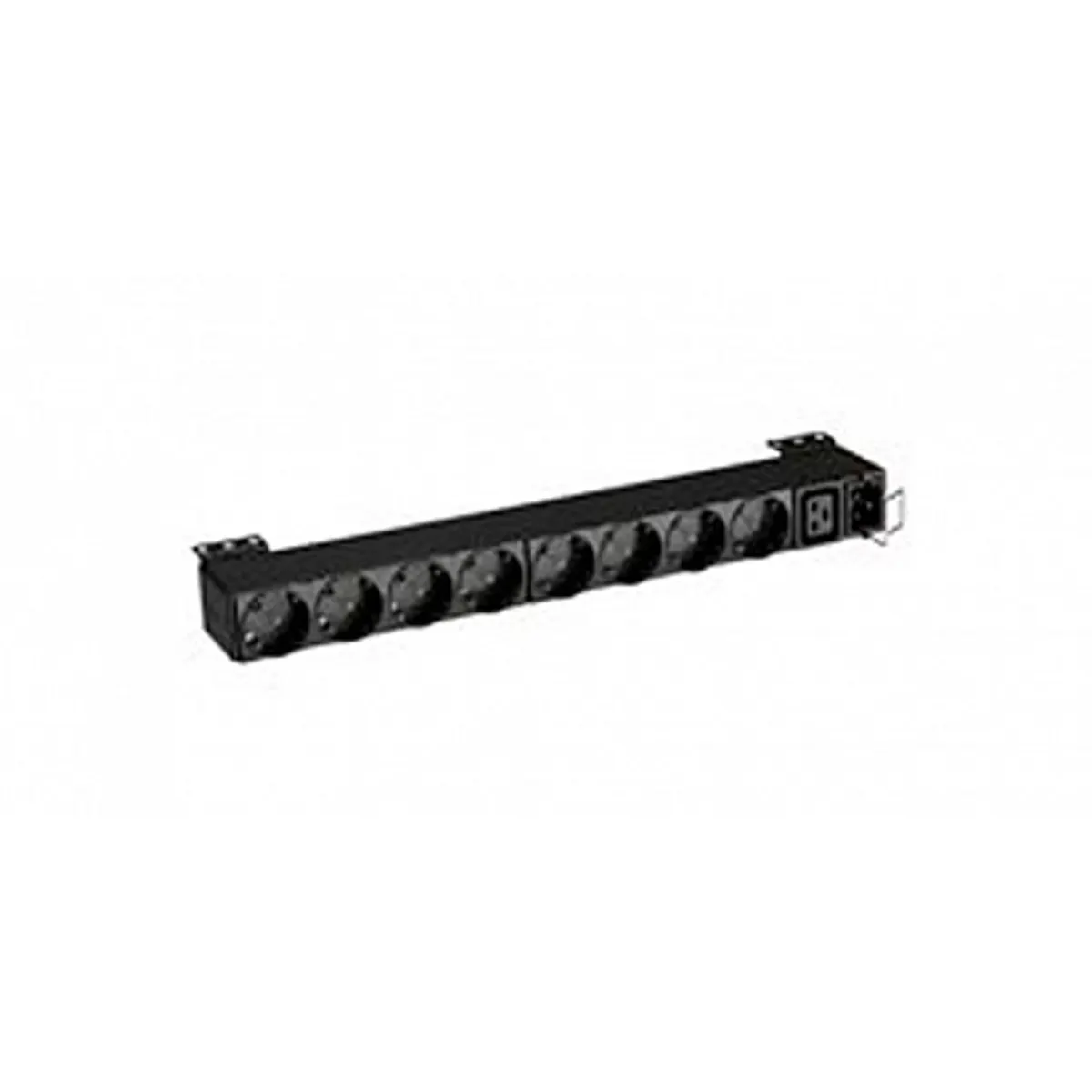 Eaton EFLX8D FlexPDU 8 DIN 9 AC kimenet F típus C20 bemenet 1U fekete #1