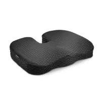 Kensington K55807WW Premium Cool-Gel ülőpárna hűtő zselés mag memóriahab U-alakú farkcsont-kivágás csúszásgátló huzat hordozó pánt 2 év garancia