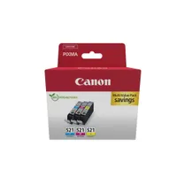 Canon 2934B015 CLI-521 CMY gyűjtőcsomag #1