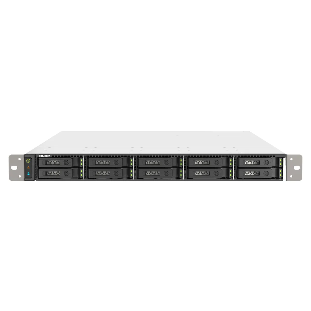 QNAP TSH1090FU7302P128G TS-H1090FU 1U 10 rekesz 2.5in NVMe PCIe 3.0 3GHz 16C 128GB DDR4 #1