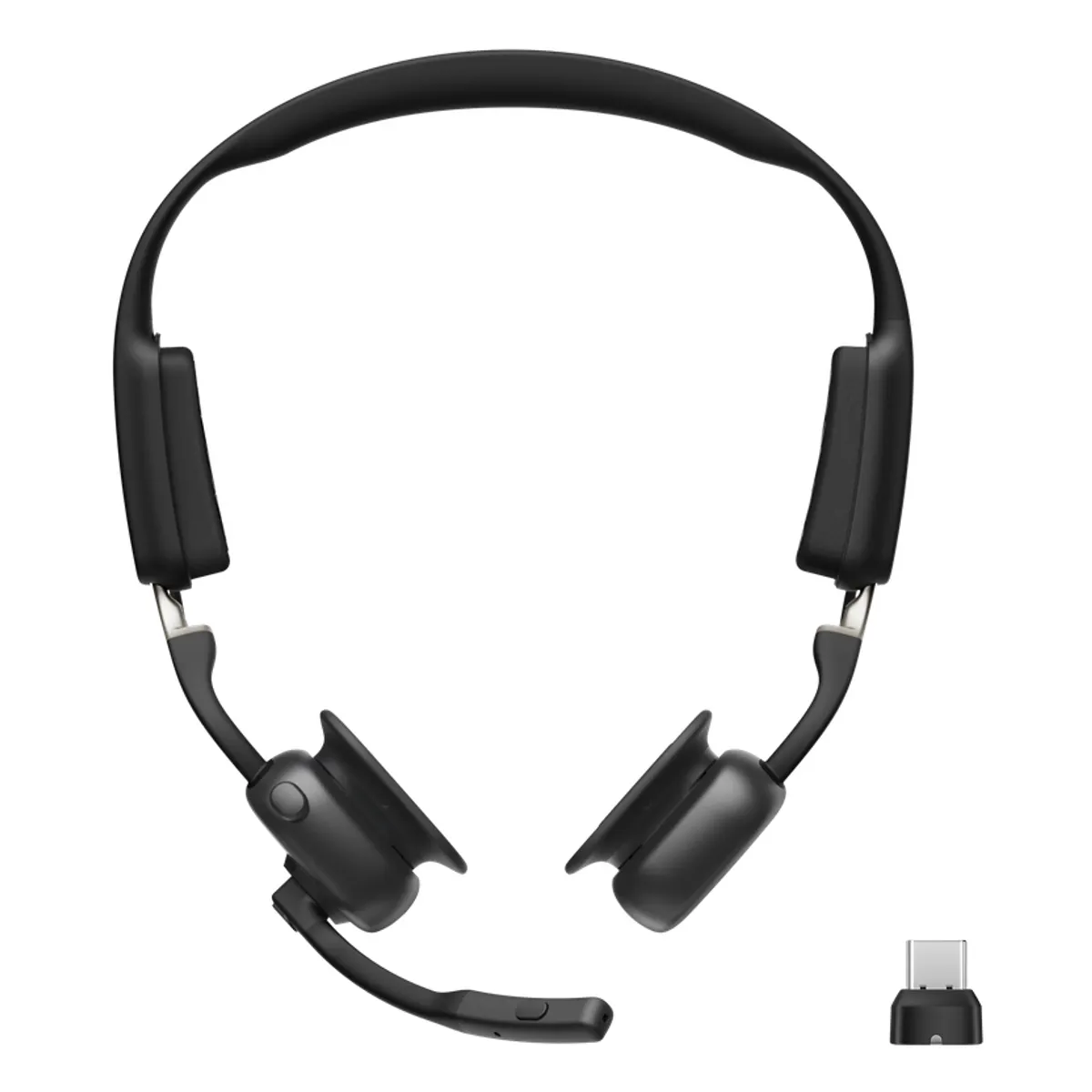 Shokz C610-AC-BK-EU-000 OpenMeet csontvezetéses headset USB-C vezeték nélküli Bluetooth zajszűrős mikrofon #1