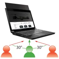Mobilis 016226 betekintésvédő fólia notebook 13.3" W 16:10 286.4x179mm matt felület