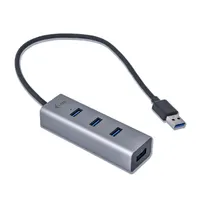 i-tec U3HUBMETAL403 USB 3.2 Gen 1 Metal 4-port Passive Hub Space Grey #1