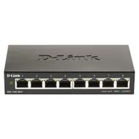 D-Link DGS-1100-08V2/E kapcsoló 8-portos gigabites okos menedzselt vlan qos snmp