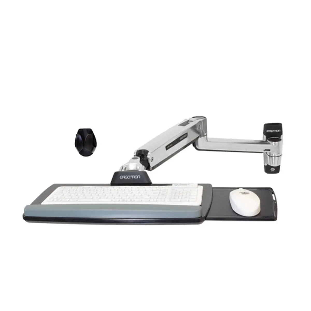 Ergotron 45-354-026 LX Sit-Stand billentyűzet-kar falra szerelhető 2,2 kg 50,8 cm rozsdamentes acél #1