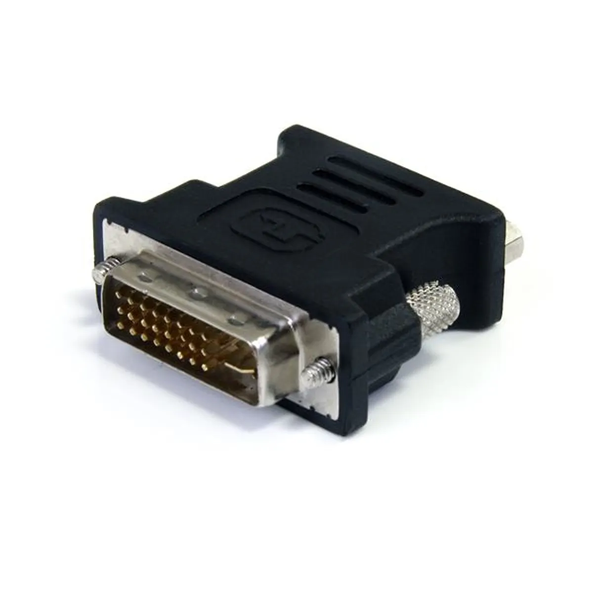 Startech.com DVIVGAMFBK DVI-VGA adapter DVI-I VGA nikkelezett érintkezők fekete #1