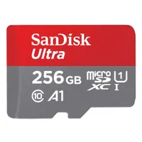 SanDisk SDSQUAC-256G-GN6MA Ultra microSDXC 256GB A1 UHS-I Class 10 adapter