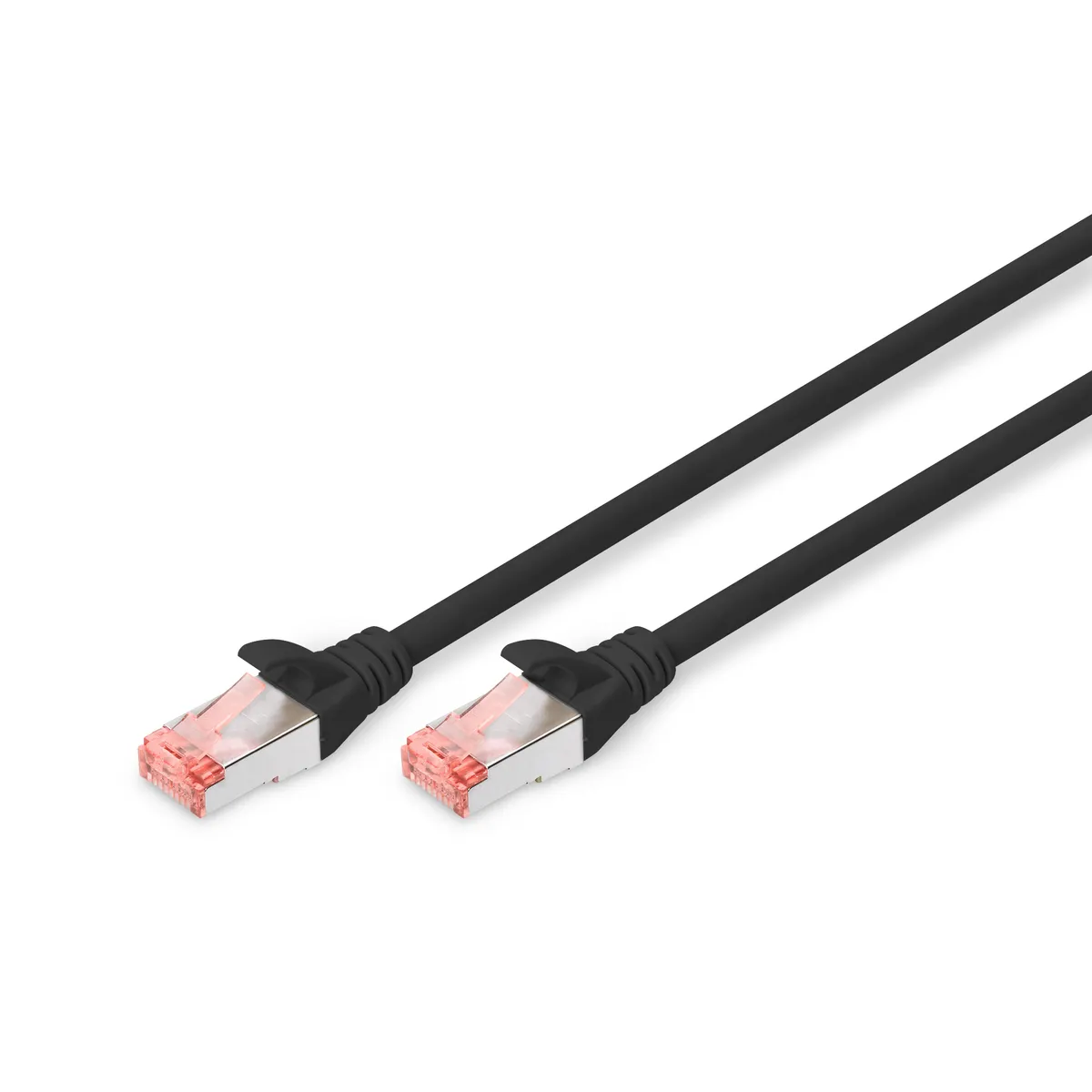 Assmann DK-1644-0025/BL Digitus cat6 s-ftp patch kábel 0,25 m fekete RJ-45 #1