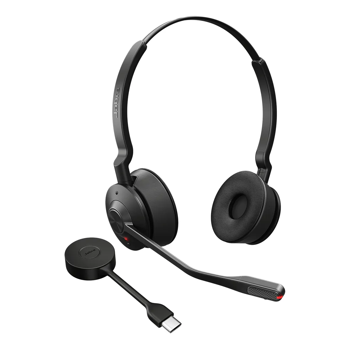 Jabra 9659-430-111 Engage 55 SE UC fejhallgató vezeték nélküli 150 m 40-16000 Hz fekete USB-C #1