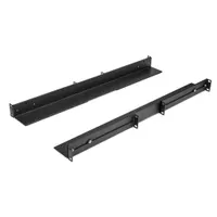 Startech.com UNIRAILS1UB 1U rack sín állítható mélység 4 poszt fekete