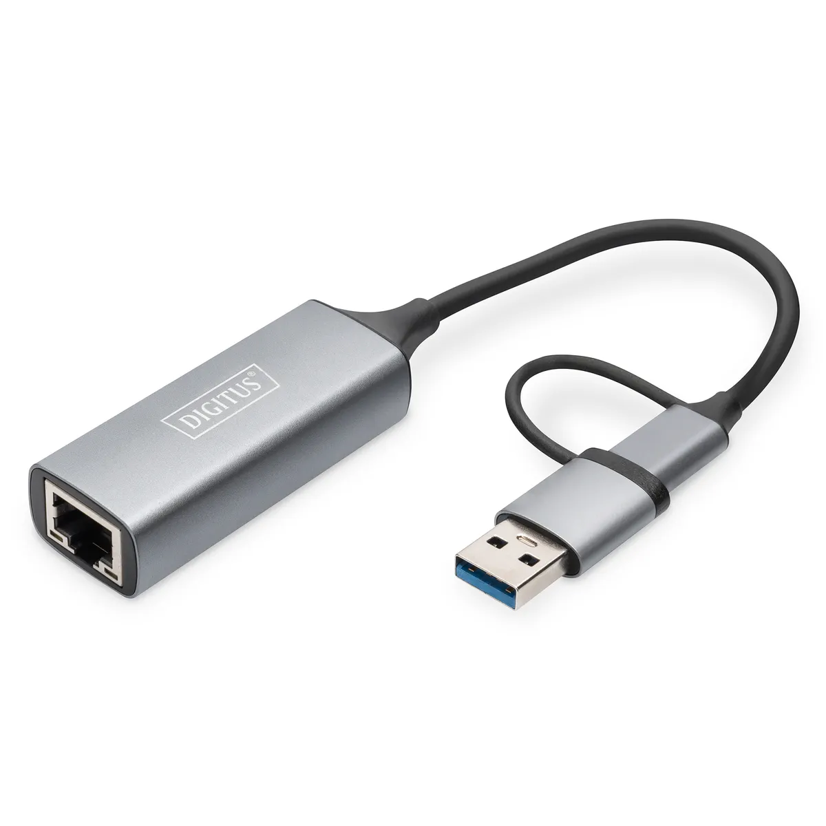 Assmann DN-3028 Digitus USB Type-C 2.5G hálózati adapter RJ-45 USB-A #1