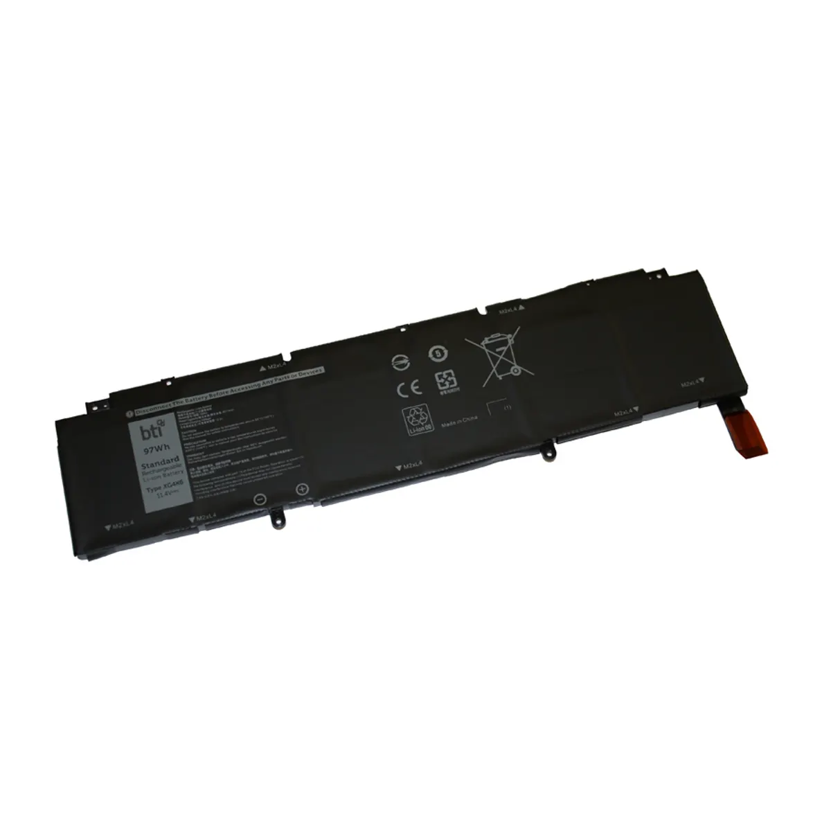 Origin Storage XG4K6-BTI BTI akkumulátor 97 Wh 8500 mAh 11,4 V Li-ion #1