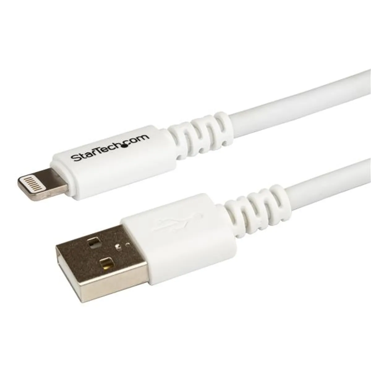 Startech.com USBLT3MW Lightning USB-A kábel 3 m fehér #1