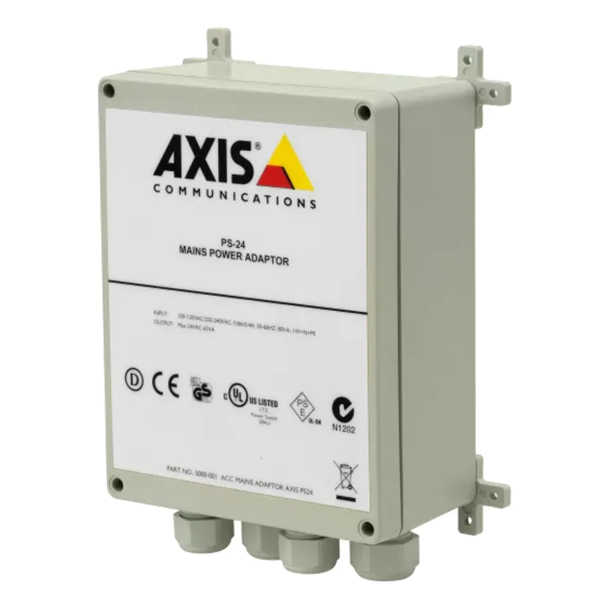 Axis 5000-001 PS24 24VAC kültéri tápegység 63VA fehér #1