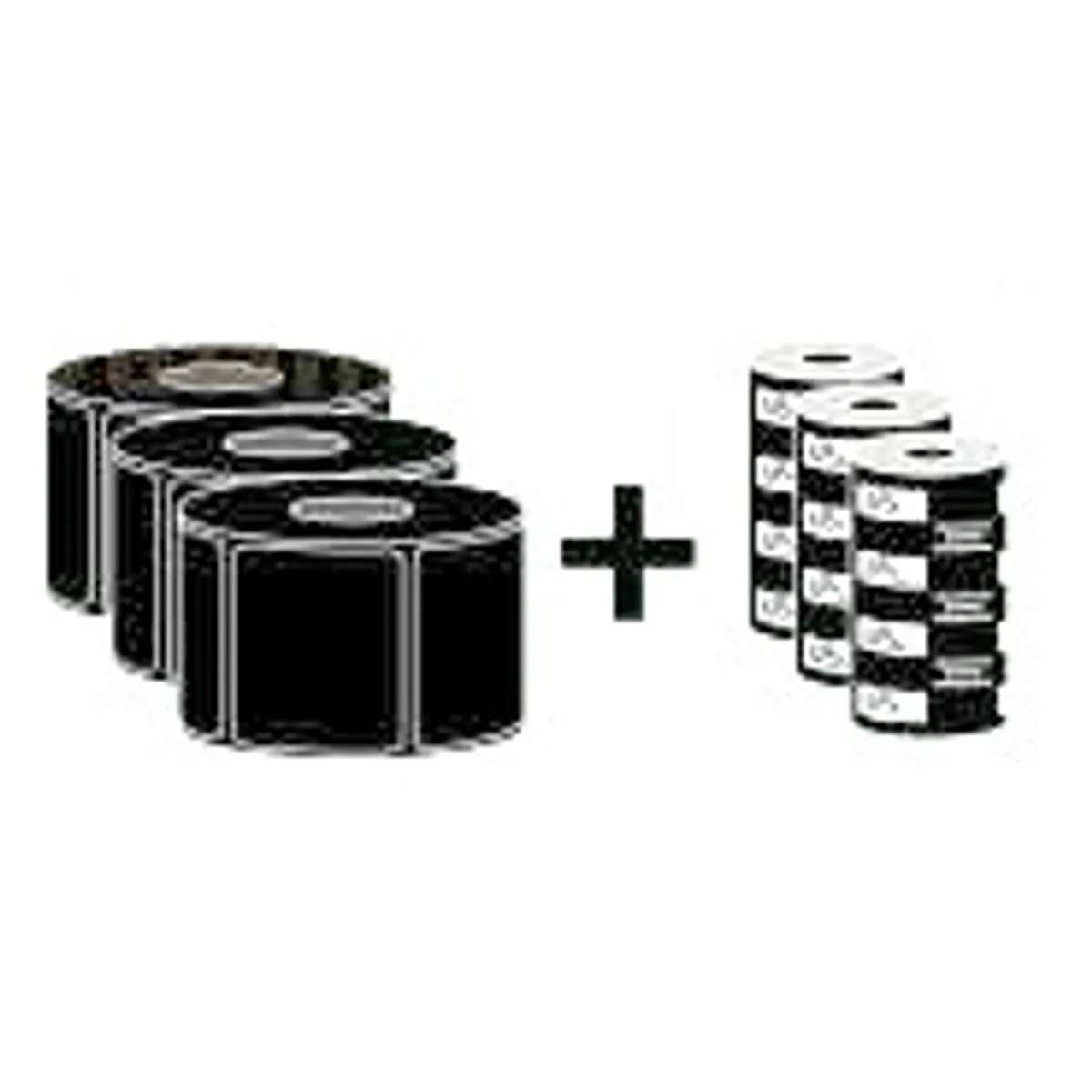 Zebra ZIPSHIPKIT1 ZipShip kit festékszalag 10,2x7,6 cm belső átmérő 2,54 cm 930 tekercsen 2790 címke #1