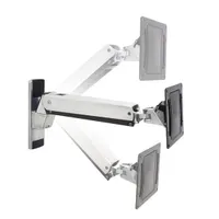 Ergotron 45-304-026 Interactive arm VHD teherbírás 31,8 kg VESA 200x100-600x200 30"-60" döntés 0-25 fok
