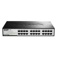 D-Link DGS-1024D/E 24-portos gigabit switch nem menedzselt rackre szerelhető energiatakarékos üzemmód