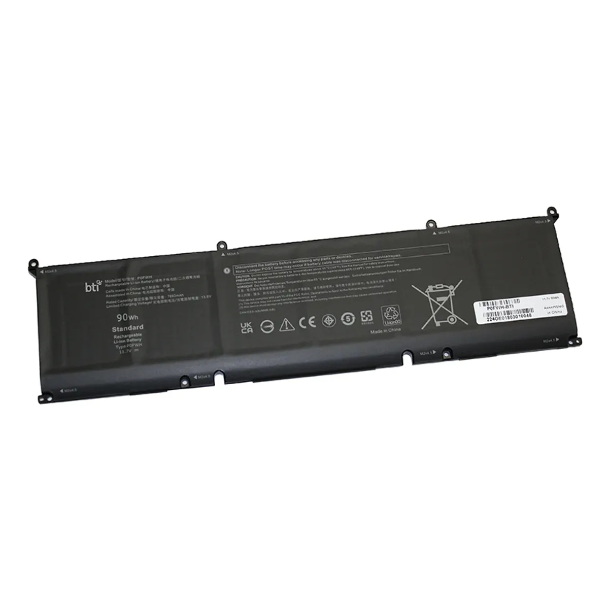 Origin Storage P0FWH-BTI BTI akkumulátor 7692 mAh 90 Wh Li-ion 11,7 V fekete #1