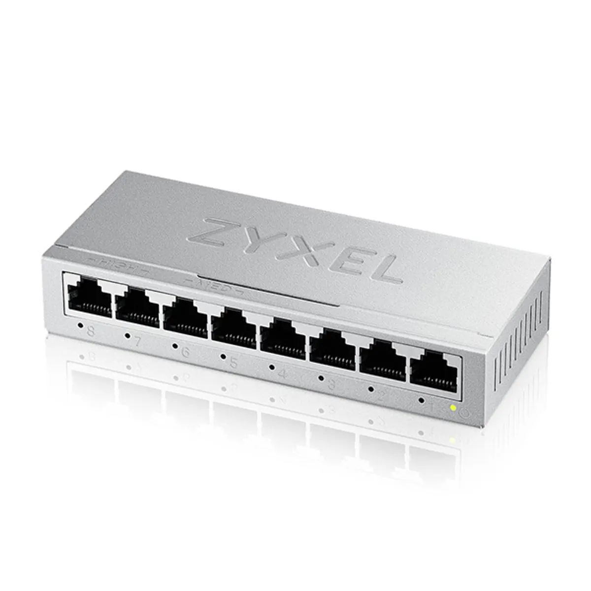 Zyxel GS-108BV5-EU0101F GS-108B v5 8x Gigabit Ethernet, nem menedzselt, asztali, fémházas #1