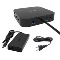 i-tec C31TRI4KDPDPRO100 USB-C HDMI 2x DP dokkolóállomás PD 100W