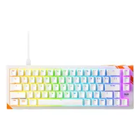 Cherry G8E-24200LACAUS-0 K5 Pro TMR Compact 65 százalékos vezetékes USB mechanikus RGB 2 m narancssárga-fehér