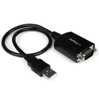 Startech.com ICUSB2321X USB-soros adapterkábel DB-9 USB 2.0 A 0,42 m fekete