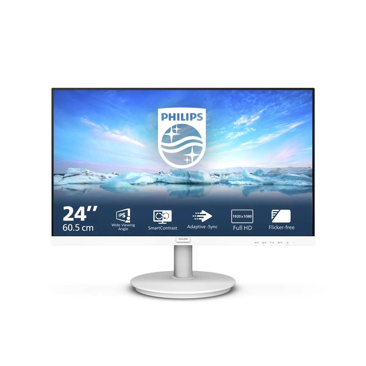 Philips 241V8AW/00 V Line monitor IPS LED 23,8" Full HD 75 Hz 2x2W hangszórók #1