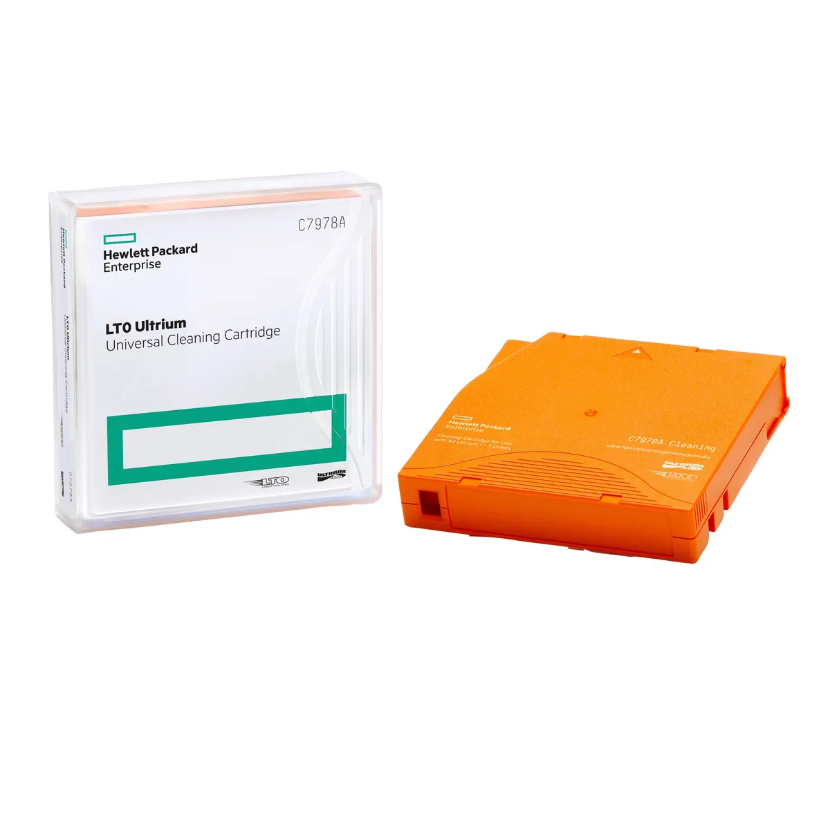 HP Enterprise C7978A Ultrium univerzális tisztítópatron LTO szalagméret 1,26 cm narancssárga #1