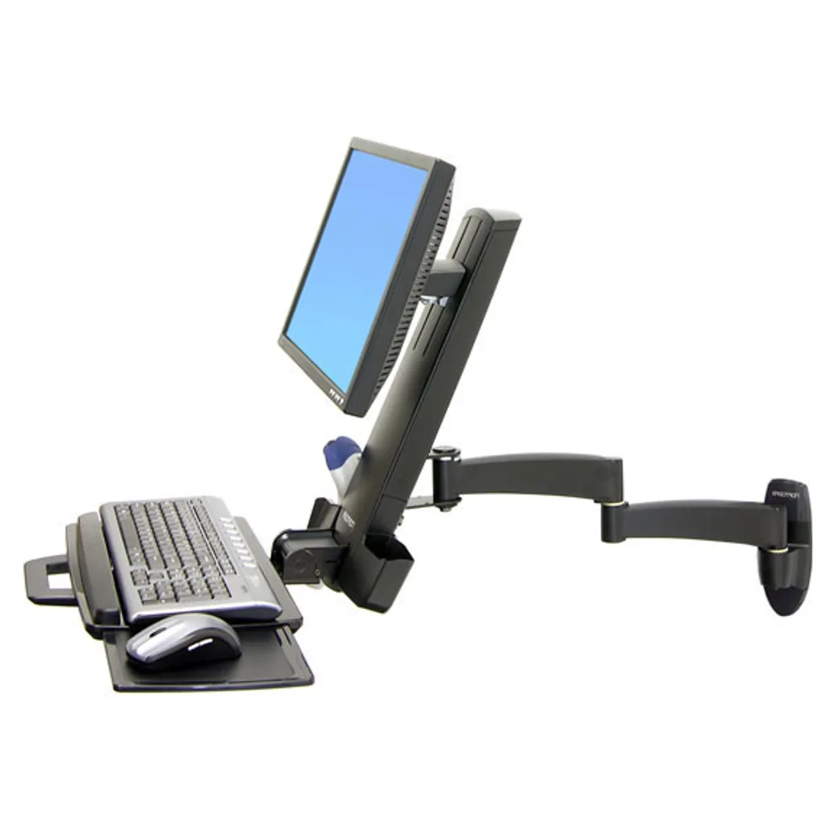 Ergotron 45-230-200 200 Series Combo Arm 8,2 kg 24" fekete VESA 75x75-100x100 -30 30 #1