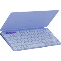 Logitech 920-012966 Keys-to-Go 2 német kiosztás, ollós billentyűzet, Bluetooth, halványlila