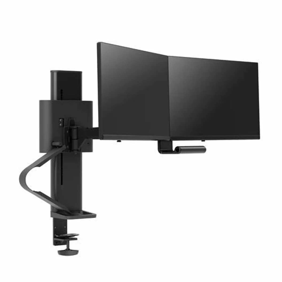 Ergotron 45-631-224 Trace Dual monitortartó 27" fekete 9,8 kg 75x75–100x100 mm magasságigazítás #1