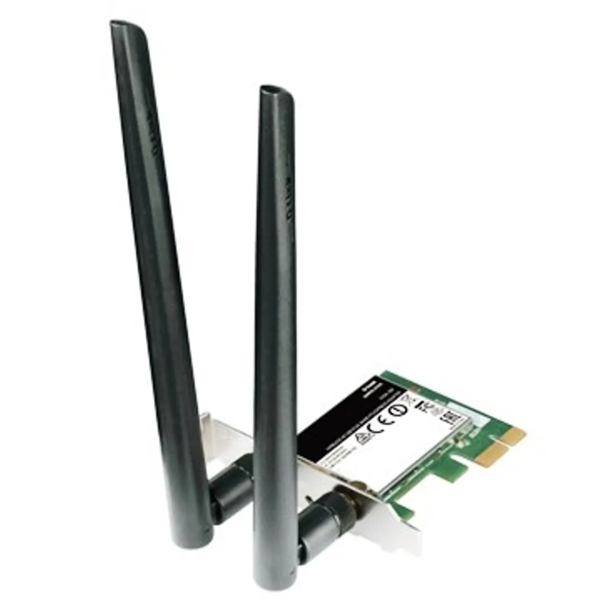 D-Link DWA-582 AC1200 kétsávos PCIe adapter 2x4.5 dBi külső antennák WPA WPA2 WEP WPS #1