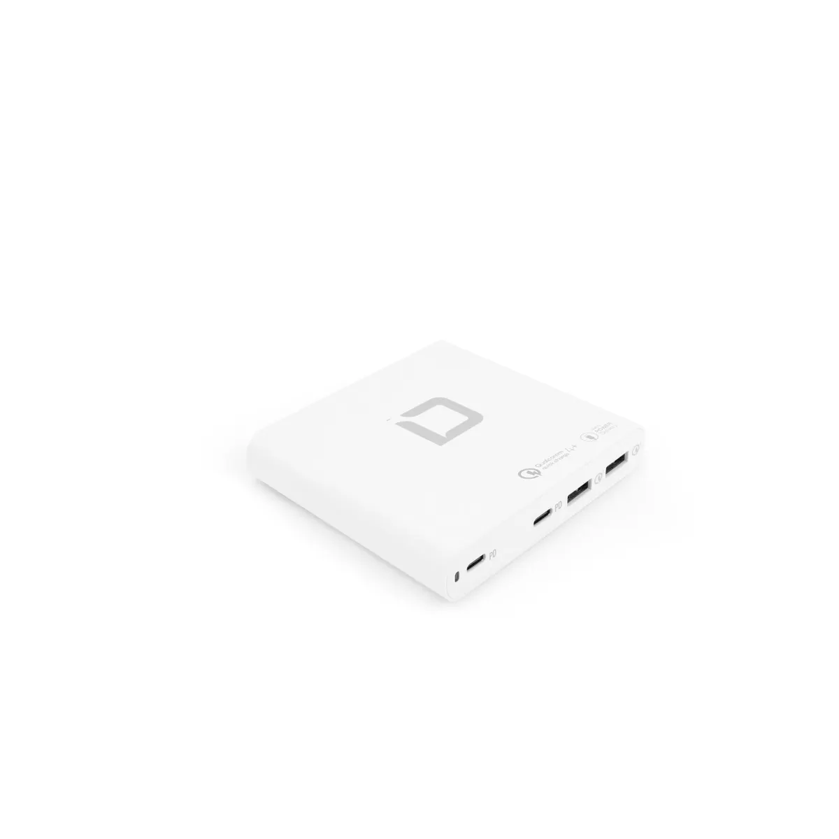 Dicota D31893 univerzális töltő 120W 2x usb-c portok 20V beltéri fehér #1