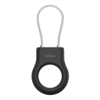 Belkin MSC009BTBK Secure Holder Apple AirTag kulcstartó drótkábellel zármechanizmus megemelt él karcolásálló fekete