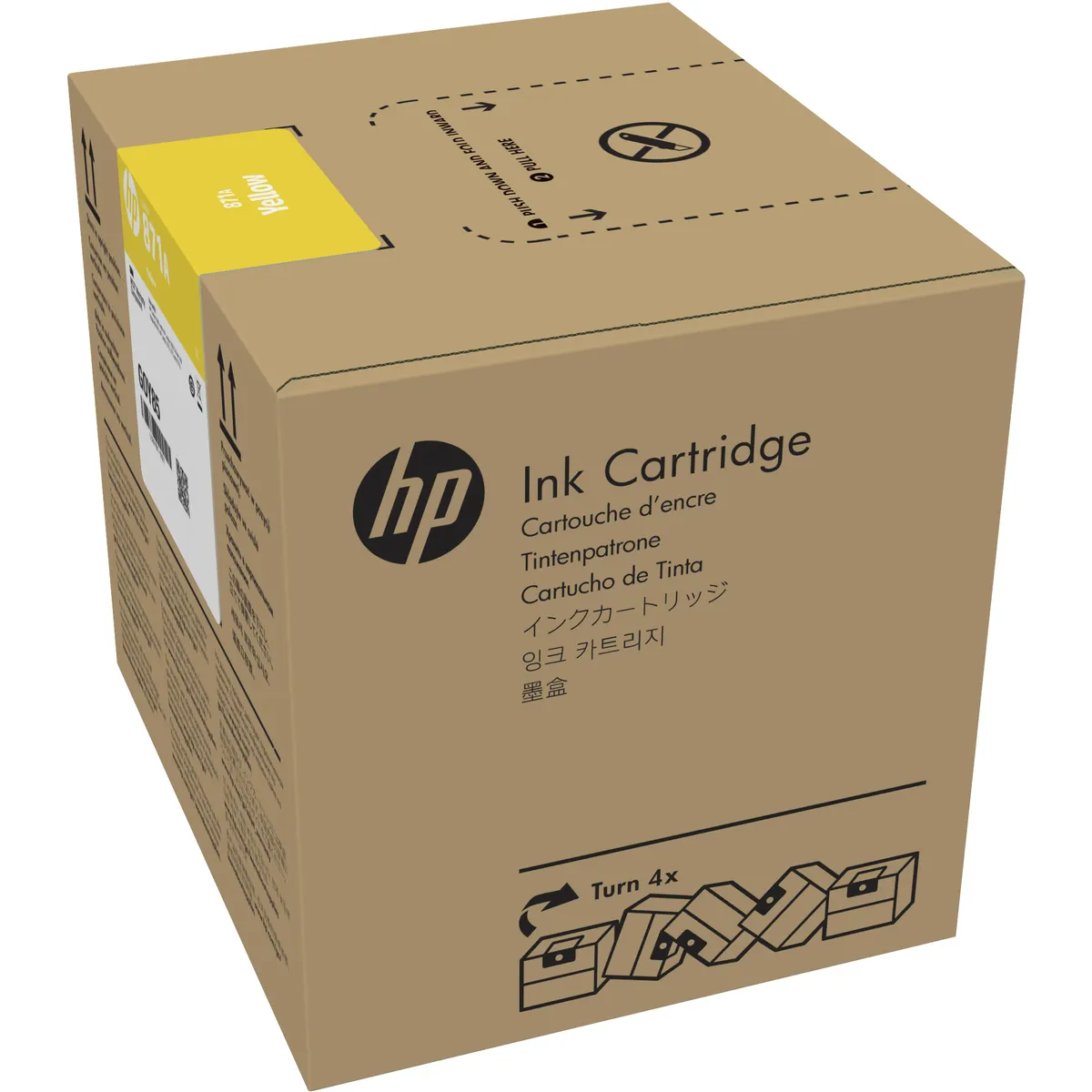 HP Inc. G0Y81C 871C 3 literes Latex tintapatron sárga #1