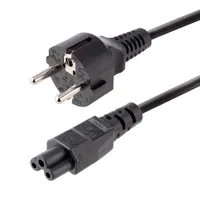 Startech.com 753E-3M-POWER-LEAD Laptop tápcsatlakozó kábel 3 m CEE7-7-C5 H03VV-F 250 V 2.5 A 18 AWG