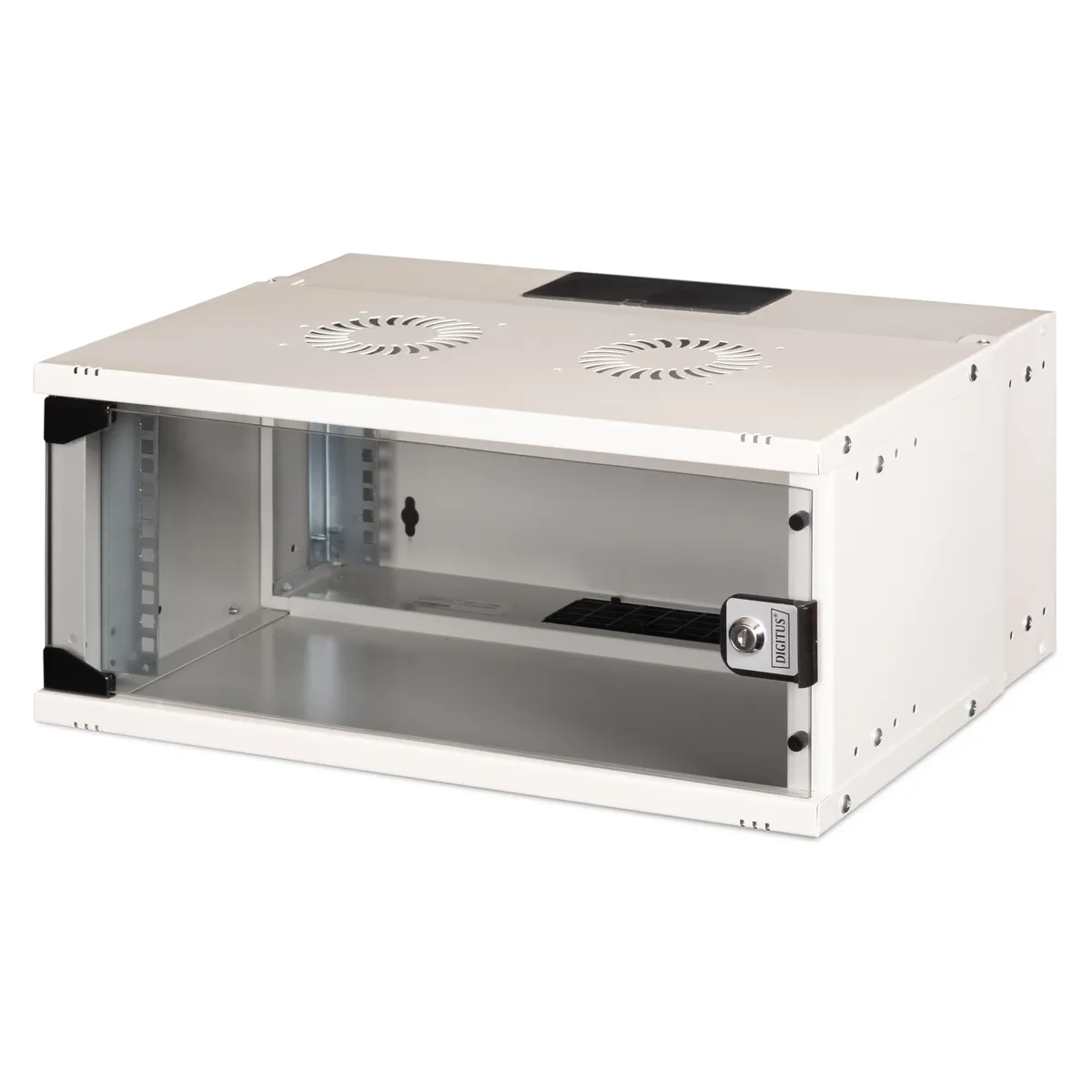 Assmann DN-49200 4U falra szerelhető rack 240x540x400 mm teherbírás 60 kg IP20 szürke #1