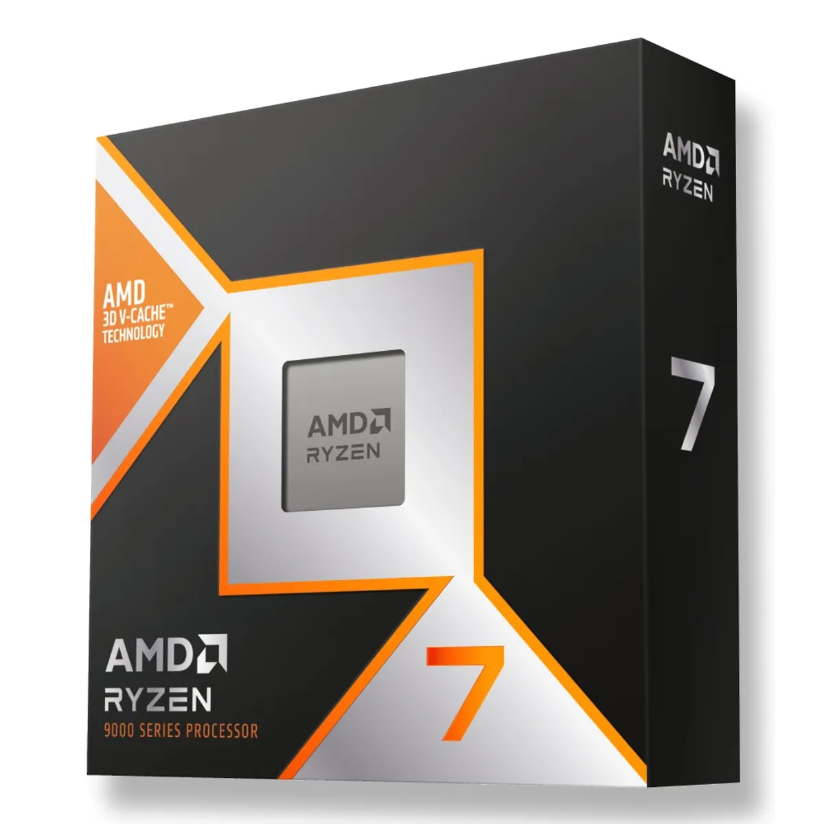 AMD 100-100001973WOF Ryzen 7 9850X3D AM5 4 nm 8 mag 16 szál TDP 120 W DDR5 Radeon Graphics 2200 MHz max memória 192 GB #1