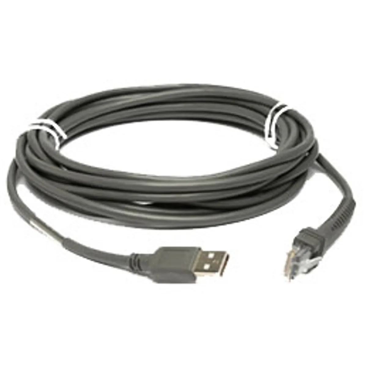Zebra CBA-U10-S15ZAR USB adatkábel Series A 4,5 m USB A szürke #1