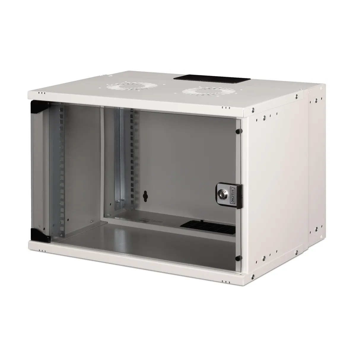 Assmann DN-49202 falra szerelhető 7U rack keret 60 kg teherbírás IP20 kábelvezetés szürke #1