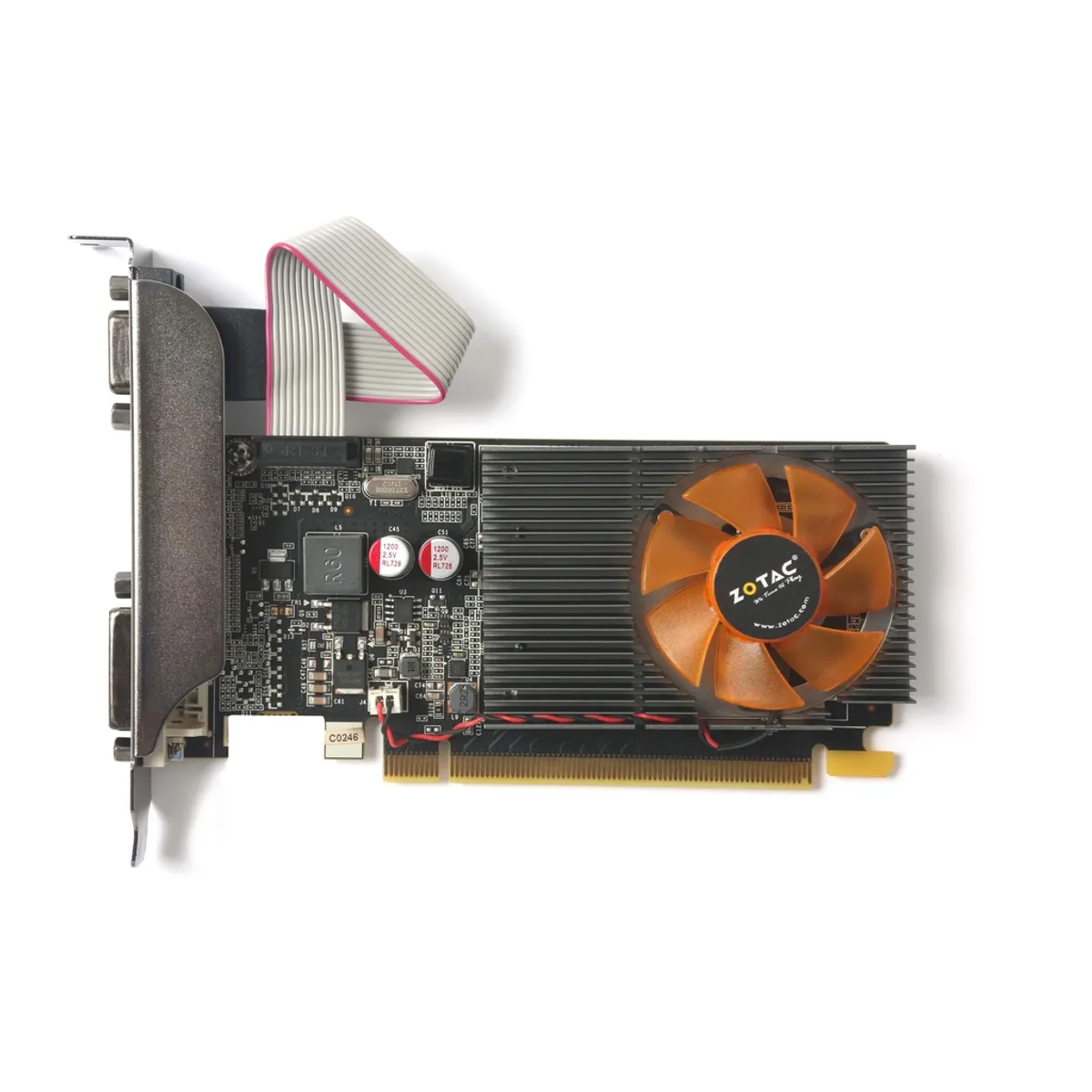 Zotac ZT-71310-10L GeForce GT 710 2GB DDR3 64-bit HDMI DVI VGA #1