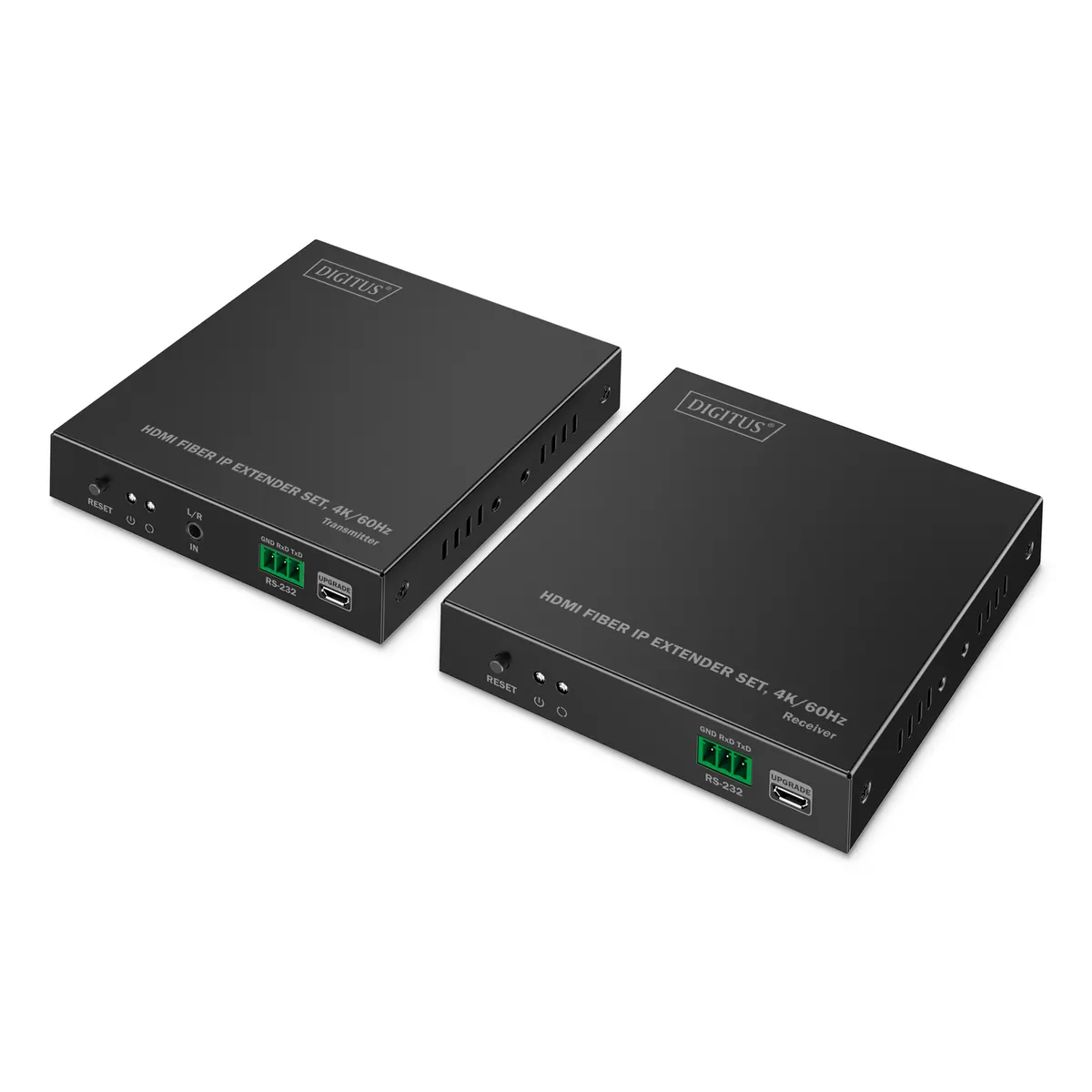 Assmann DS-55350 HDMI optikai IP kiterjesztő készlet 4K 60 Hz 40 km 300 m SFP USB-Micro-USB #1