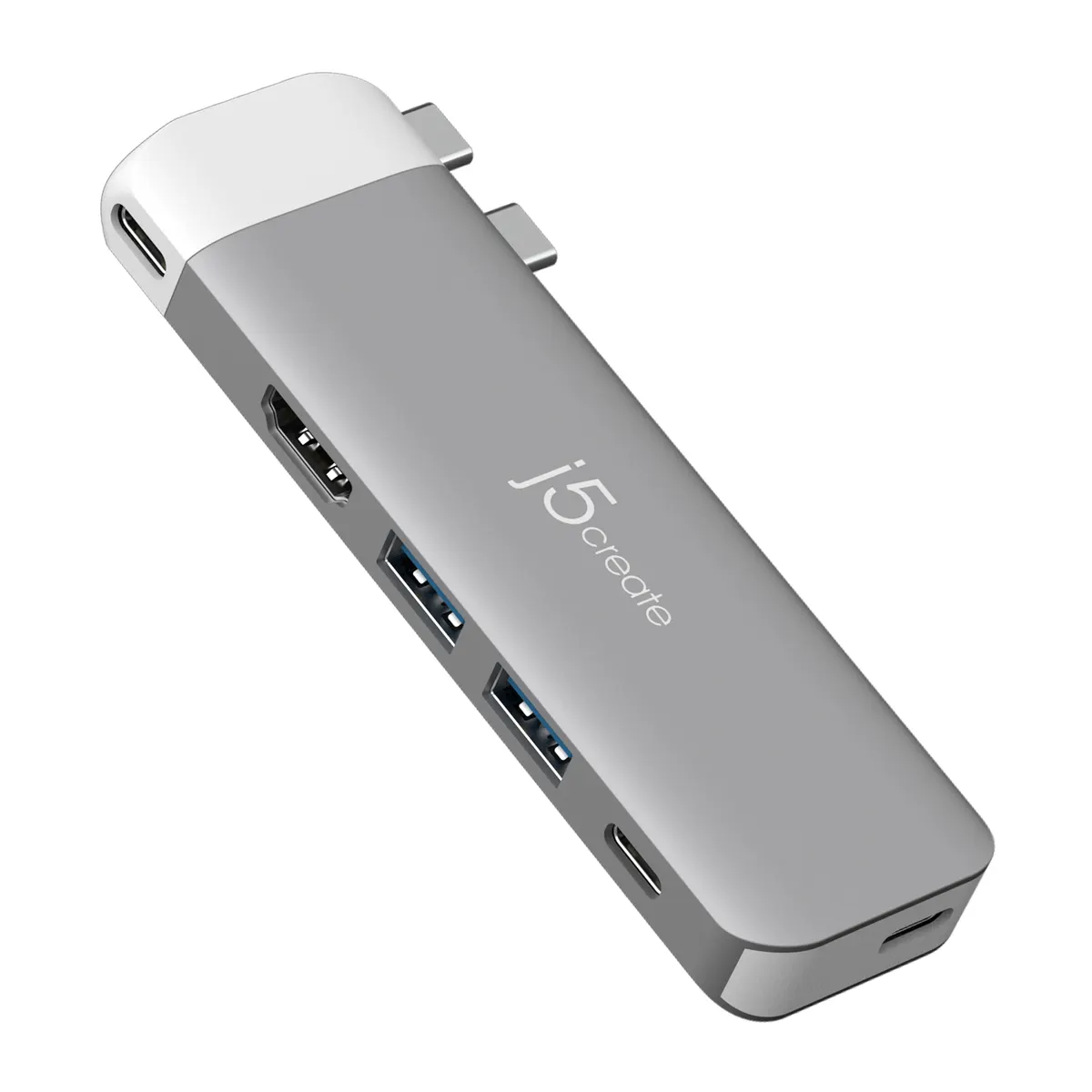 J5create JCD394-N USB-C prémium hub 2x USB-C Gen2 HDMI USB-A Gen1 USB-C Gen1 5 Gbps 4K 6K Mac-kompatibilis #1