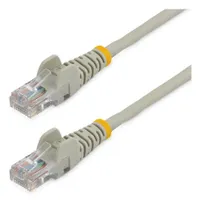 Startech.com 45PAT50CMGR Patchkábel Cat5e UTP 0,5 m RJ-45-RJ-45 aranyozott érintkezők szürke 100 Mbit